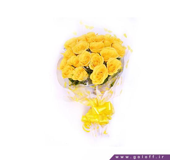 گل رز زرد - دسته گل رز هلندی گورکا - Gorka | گل آف